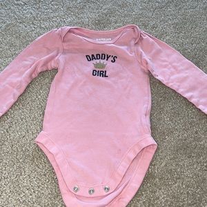 “Daddy’s girl” onesie for baby girl minor wear